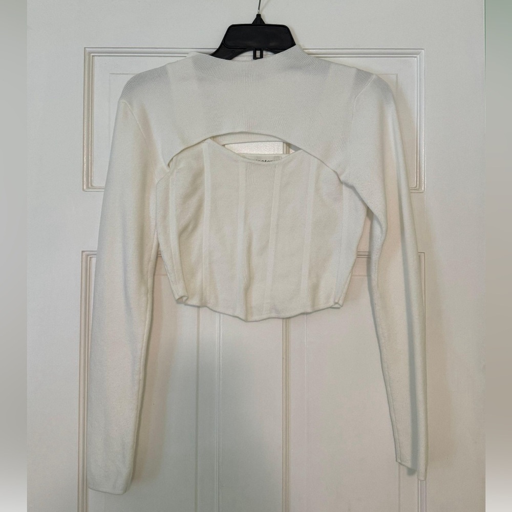 Pants Store White Sweater